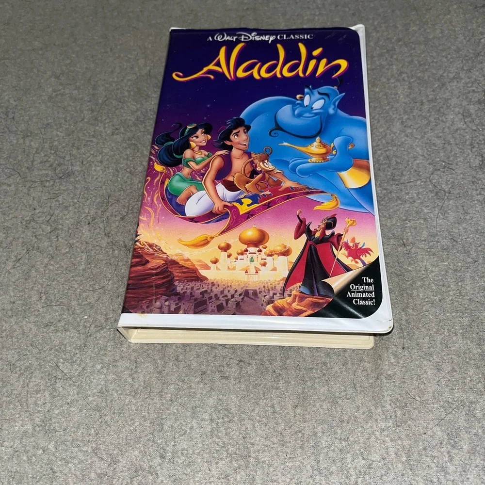 Disney’s Aladdin 1662 Black Diamond VHS